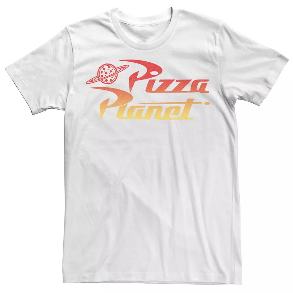 Disney / Pixar's Toy Story Men's Pizza Planet Gradient Logo Tee,  Product Image