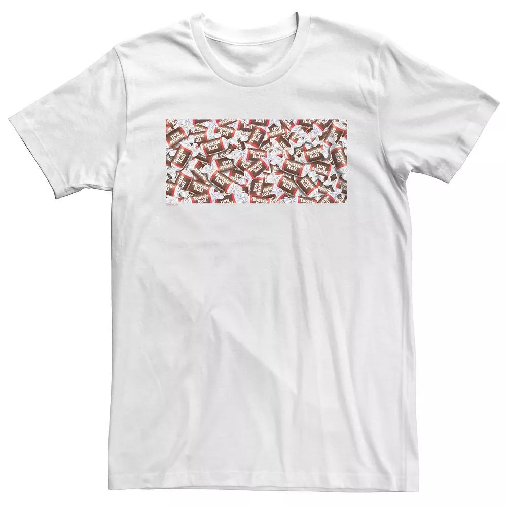 Big & Tall Tootsie Roll Square Filled With Tootsies Tee, Men's,  Product Image