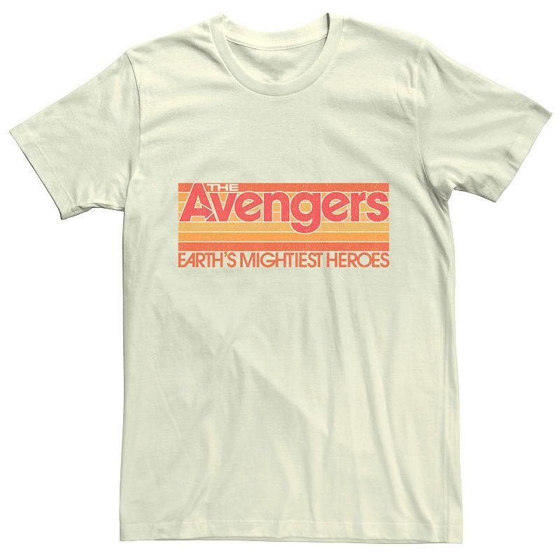 Men's Marvel Avengers Happy First Day Of School Text Tee,  Product Image
