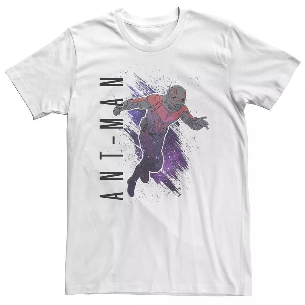 Big & Tall Marvel Avengers Endgame Ant-Man Galaxy Paint Tee, Men's,  Product Image