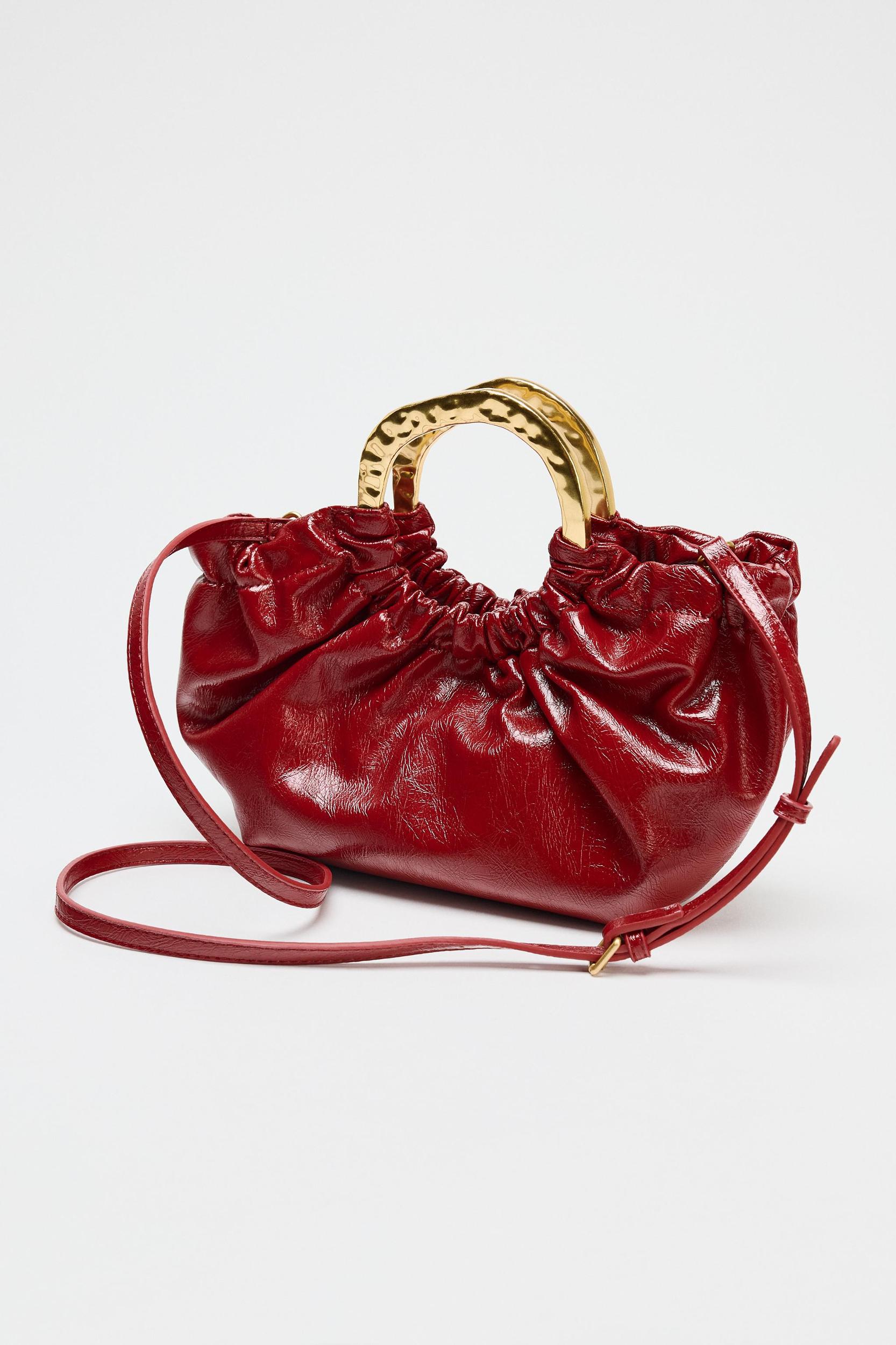RUCHED HANDBAG Product Image