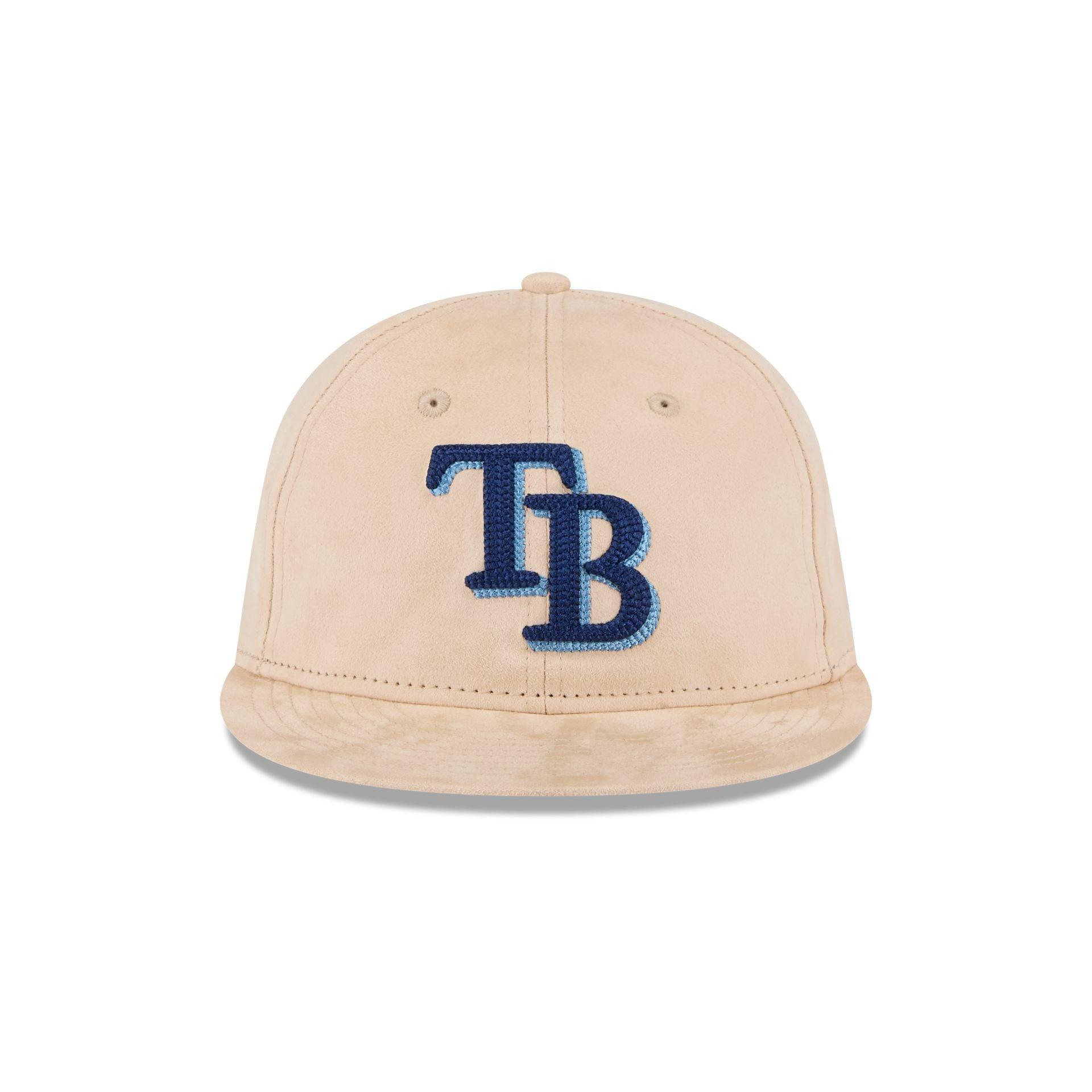 Tampa Bay Rays Stone Suede Retro Crown 9FIFTY Snapback Hat Male Product Image