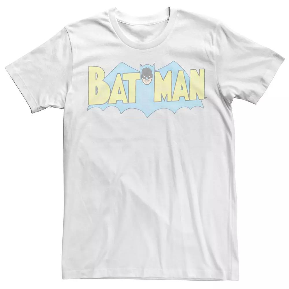 Men's Batman Retro Cartoon Style Logo Tee,  Product Image