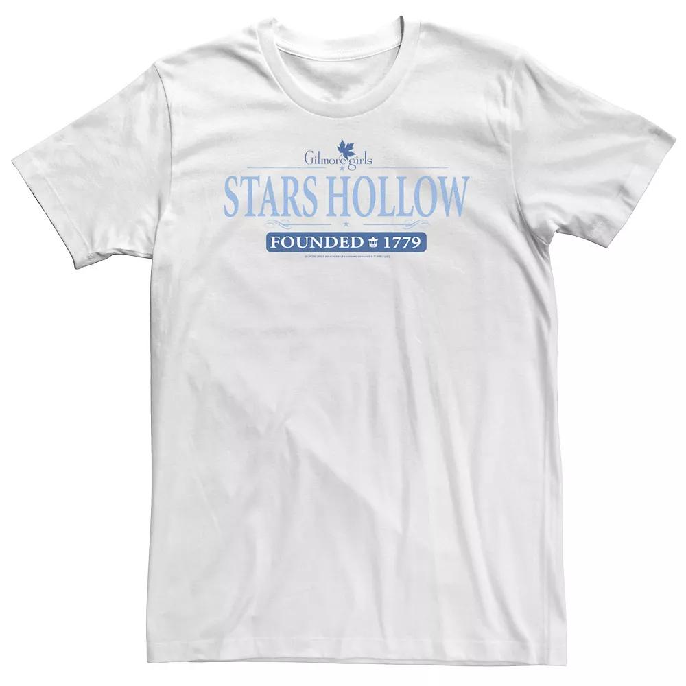 Big & Tall Gilmore Girls Stars Hollow Founded 1779 Tee, Men's,  Product Image