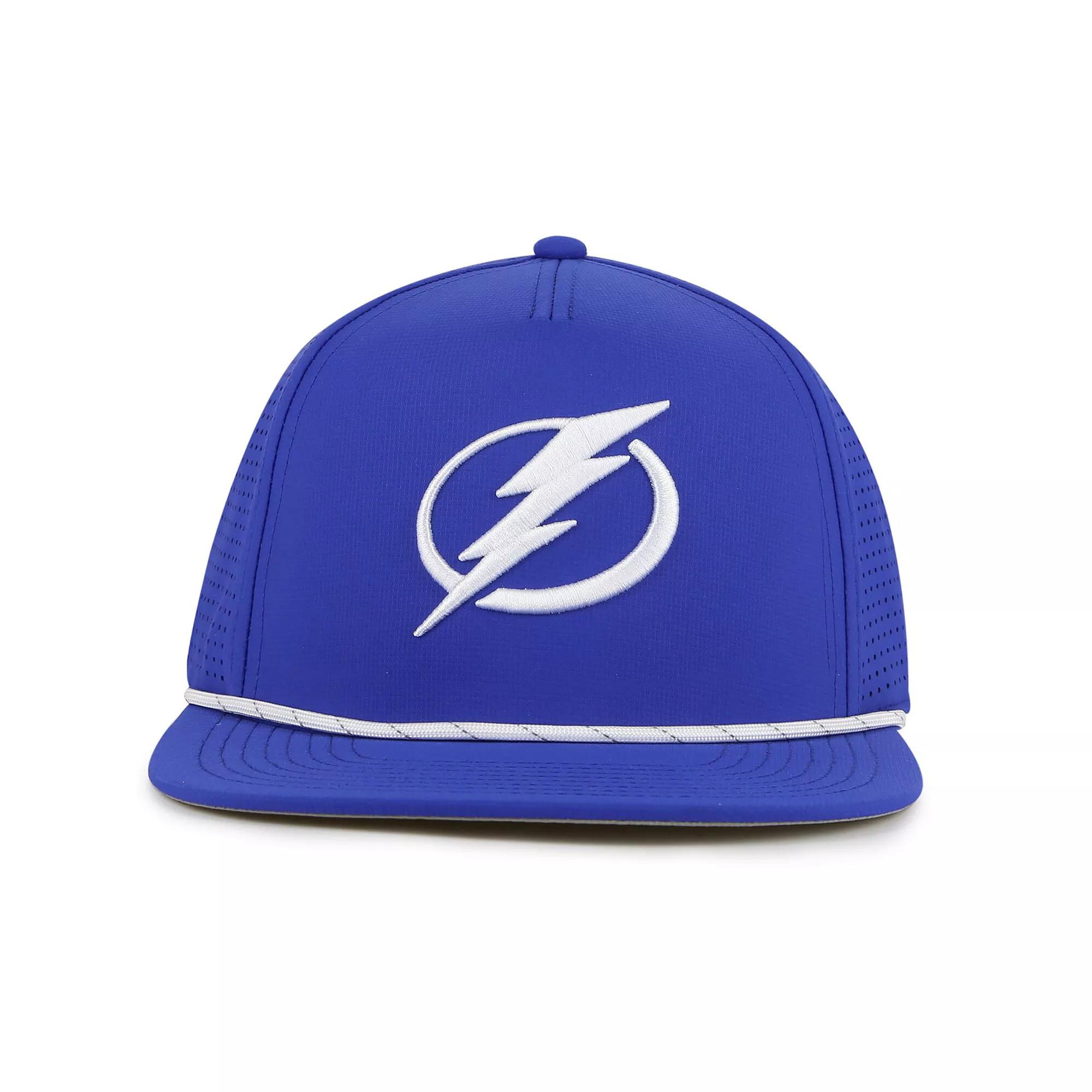 Men's American Needle  Blue Tampa Bay Lightning Buxton Pro Tech Adjustable Hat, Lgh Blue Product Image
