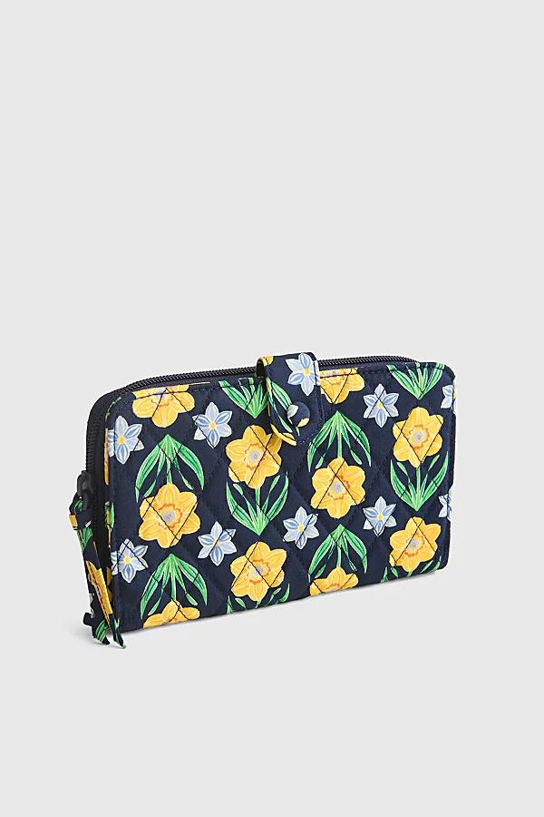 Vera Bradley Quilted Cotton Large Tab Wallet Womens at Urban Outfitters Product Image