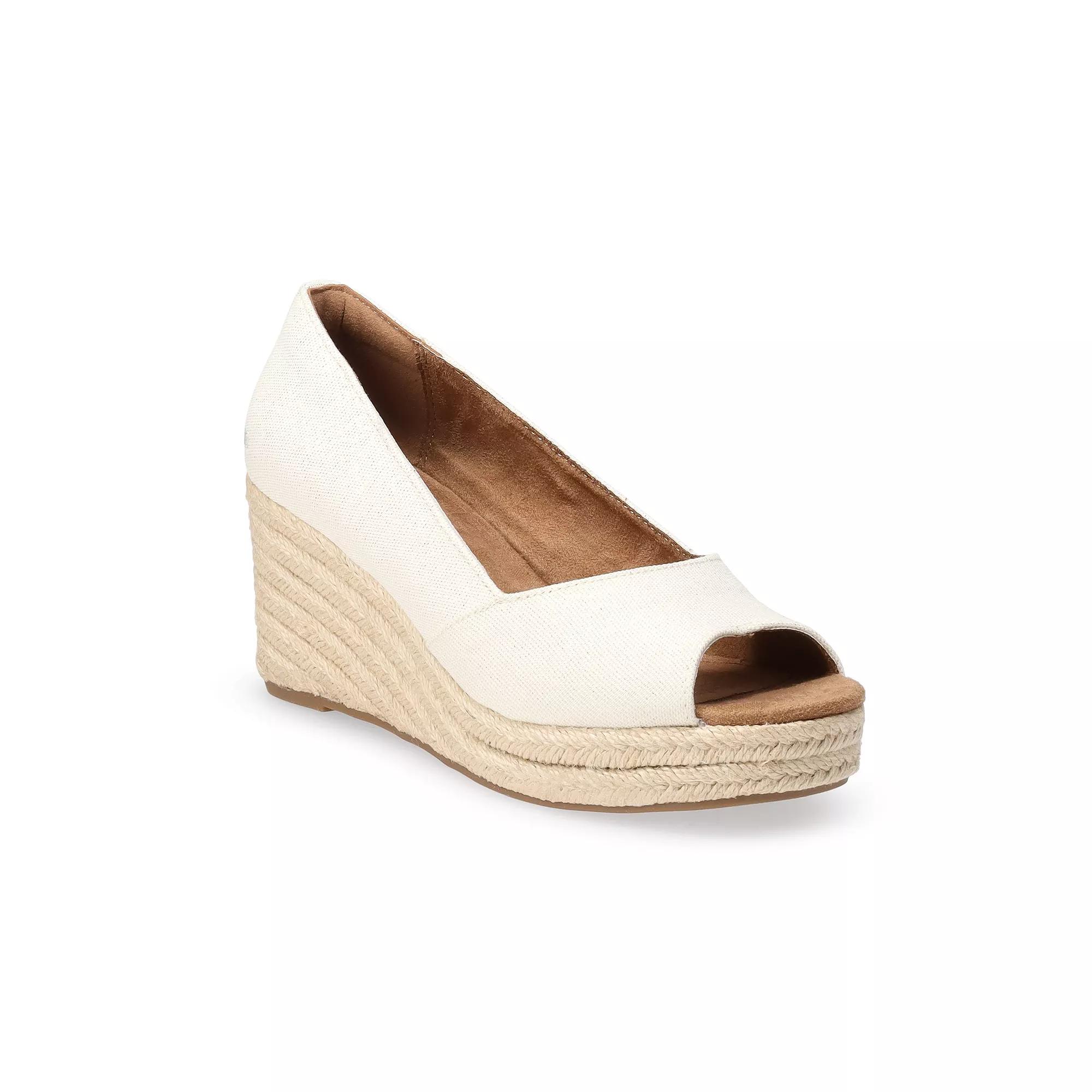 TOMS Rania Platform Wedge Women's Slip-On Sandals,  Product Image
