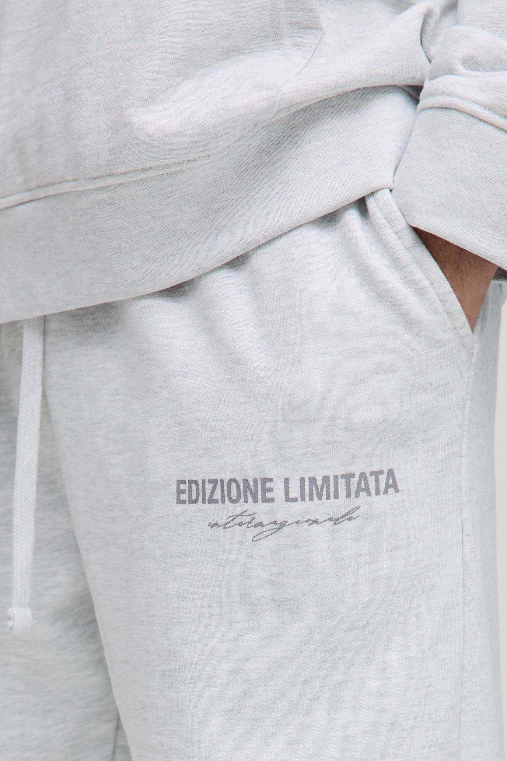 Relaxed Edizione Limitata Heavyweight Sweatpants | boohooMAN USA Product Image