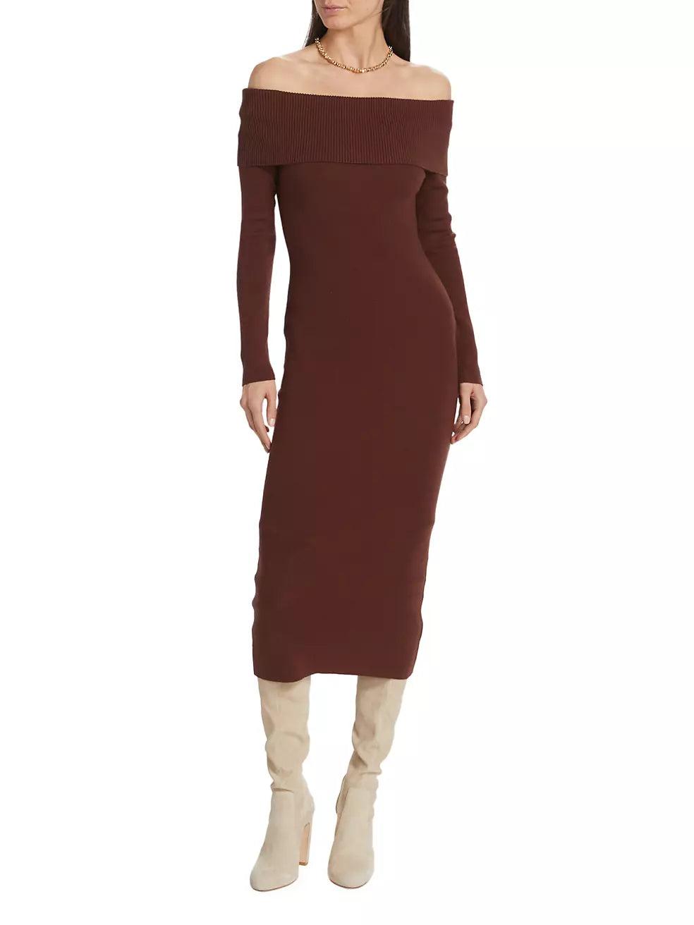 Line & Dot Heart Struck Midi Dress Product Image