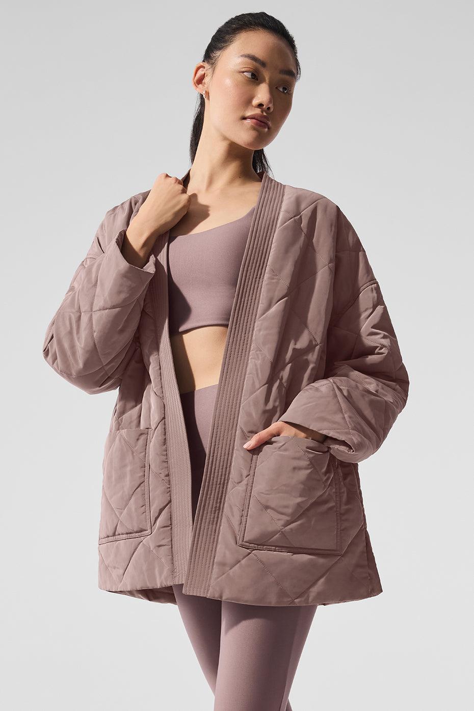 Urbanite Wrap Puffer - Mushroom Female Product Image