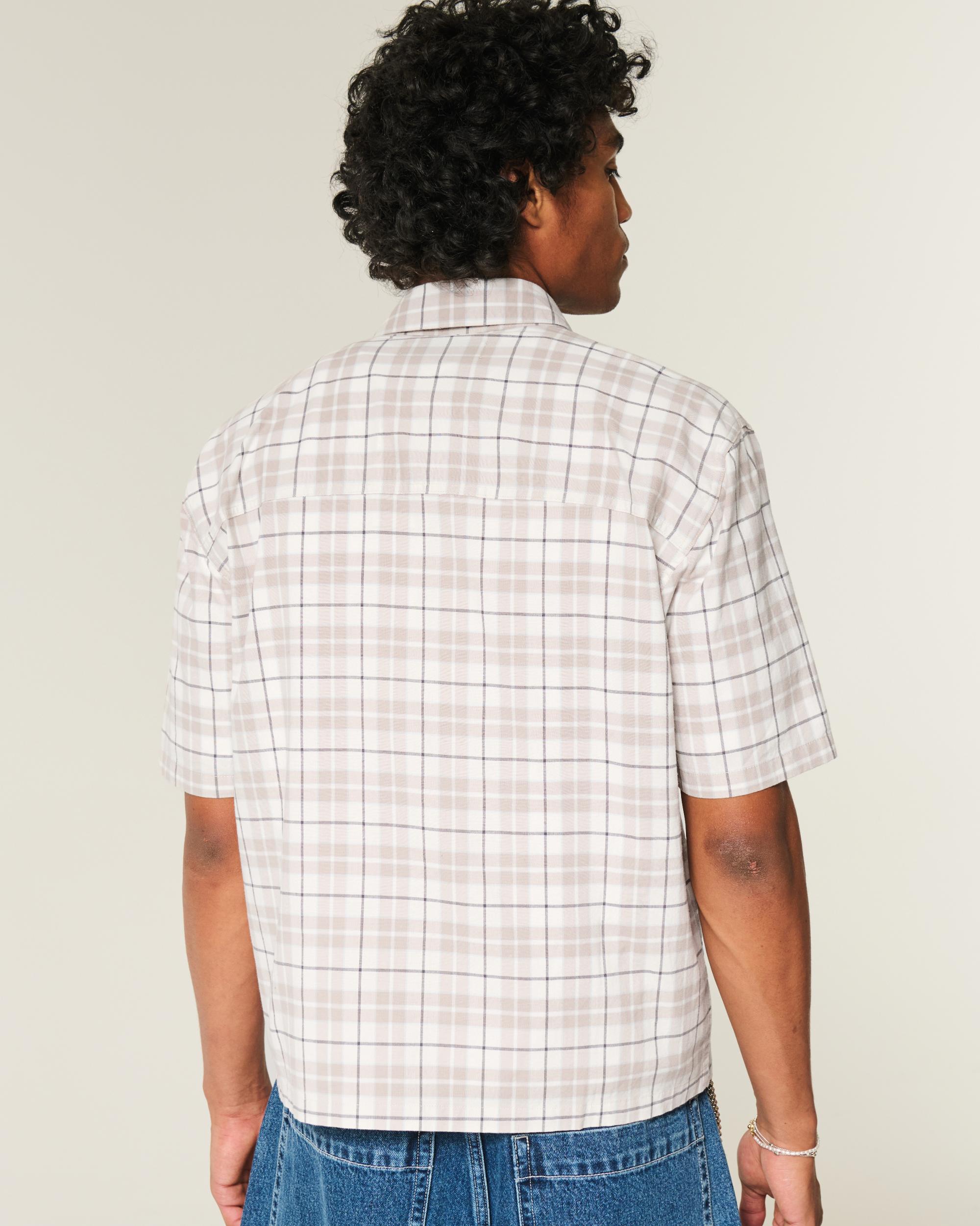 Boxy Short-Sleeve Shirt Product Image