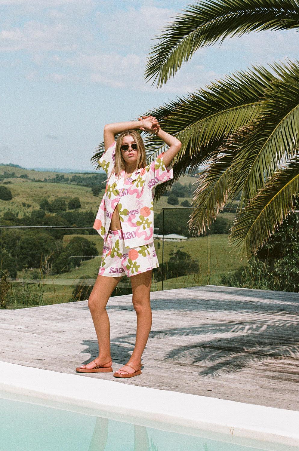 Tacita Dress - Tropical Product Image