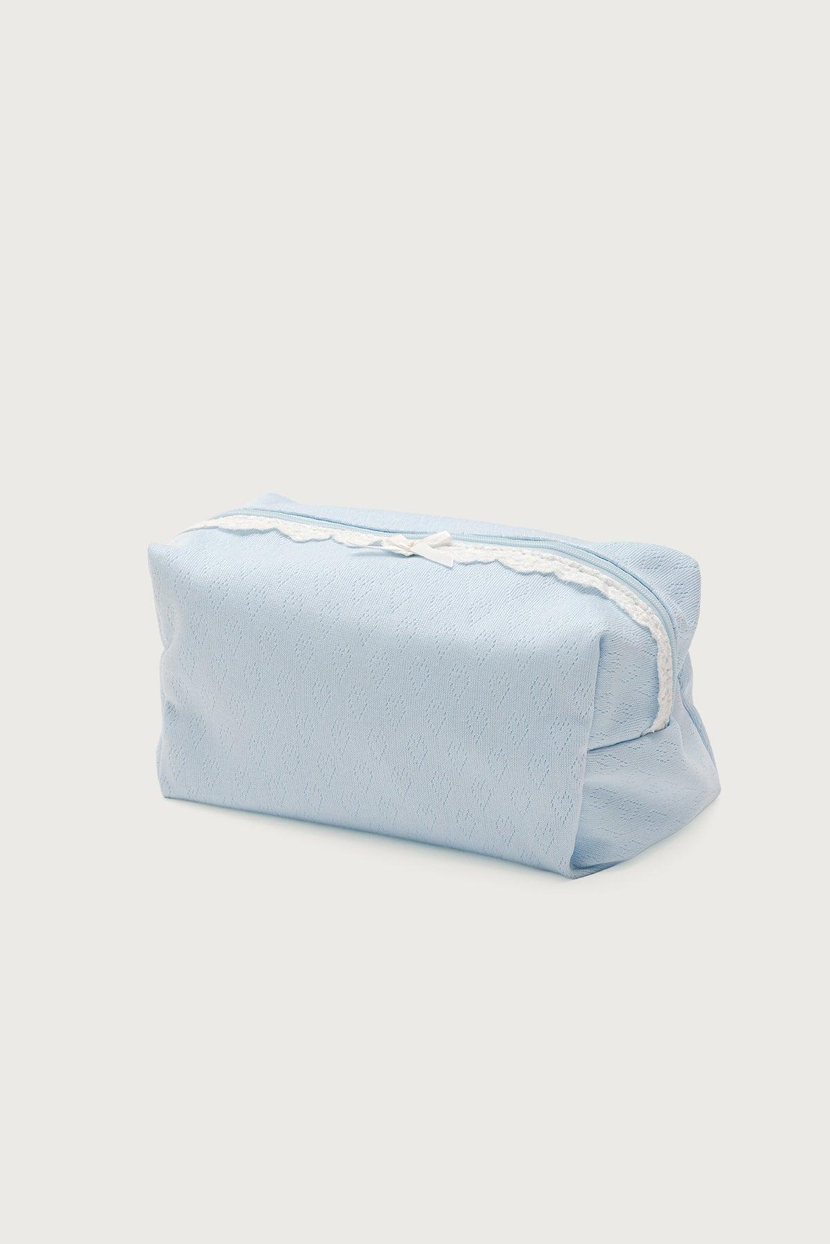 Pointelle Makeup Pouch Bag Product Image