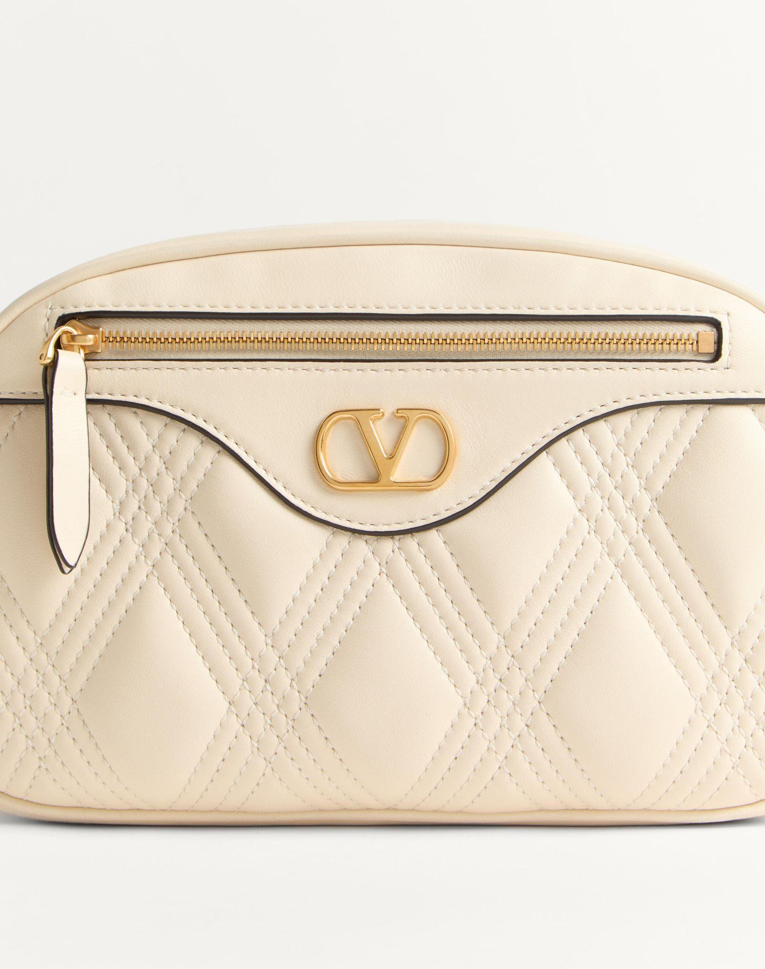Valentino Garavani Quiltie 67 Medium Shoulder Bag In Quilted Nappa Leather Product Image