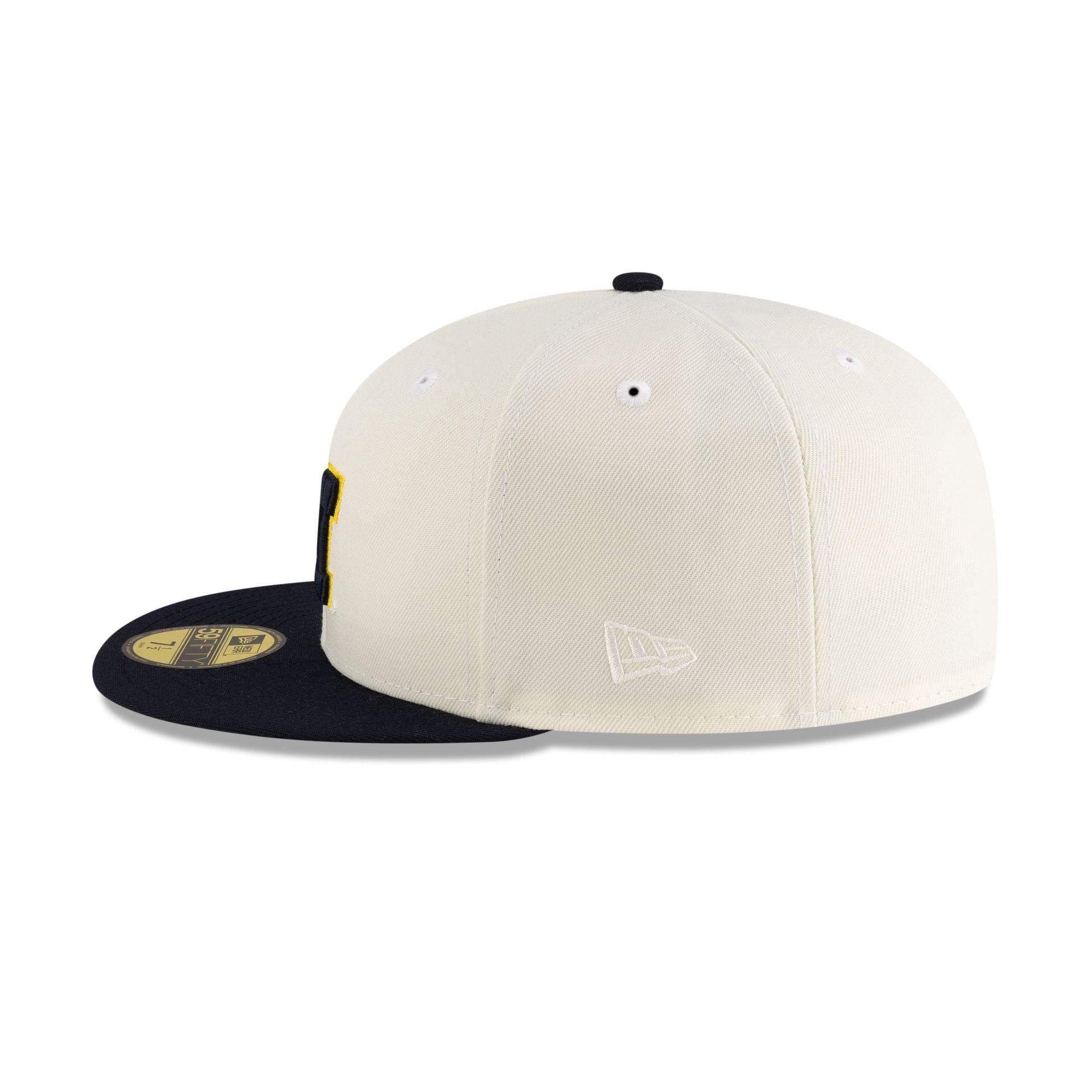 Michigan Wolverines Crome Navy 59FIFTY Fitted Male Product Image