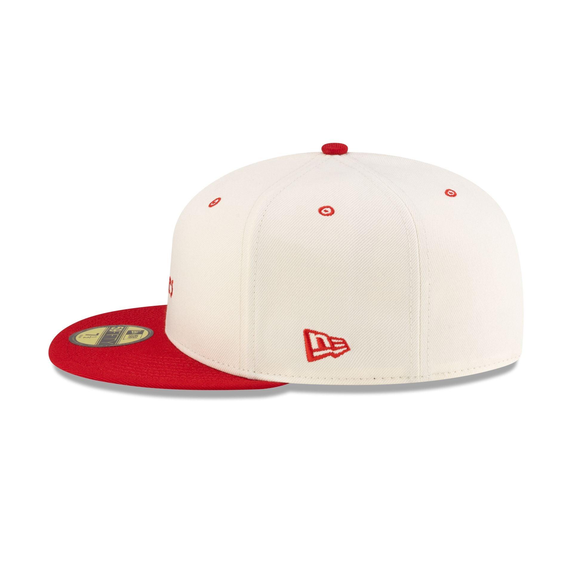 Miami Hurricanes Alt Chrome White 59FIFTY Fitted Hat Male Product Image