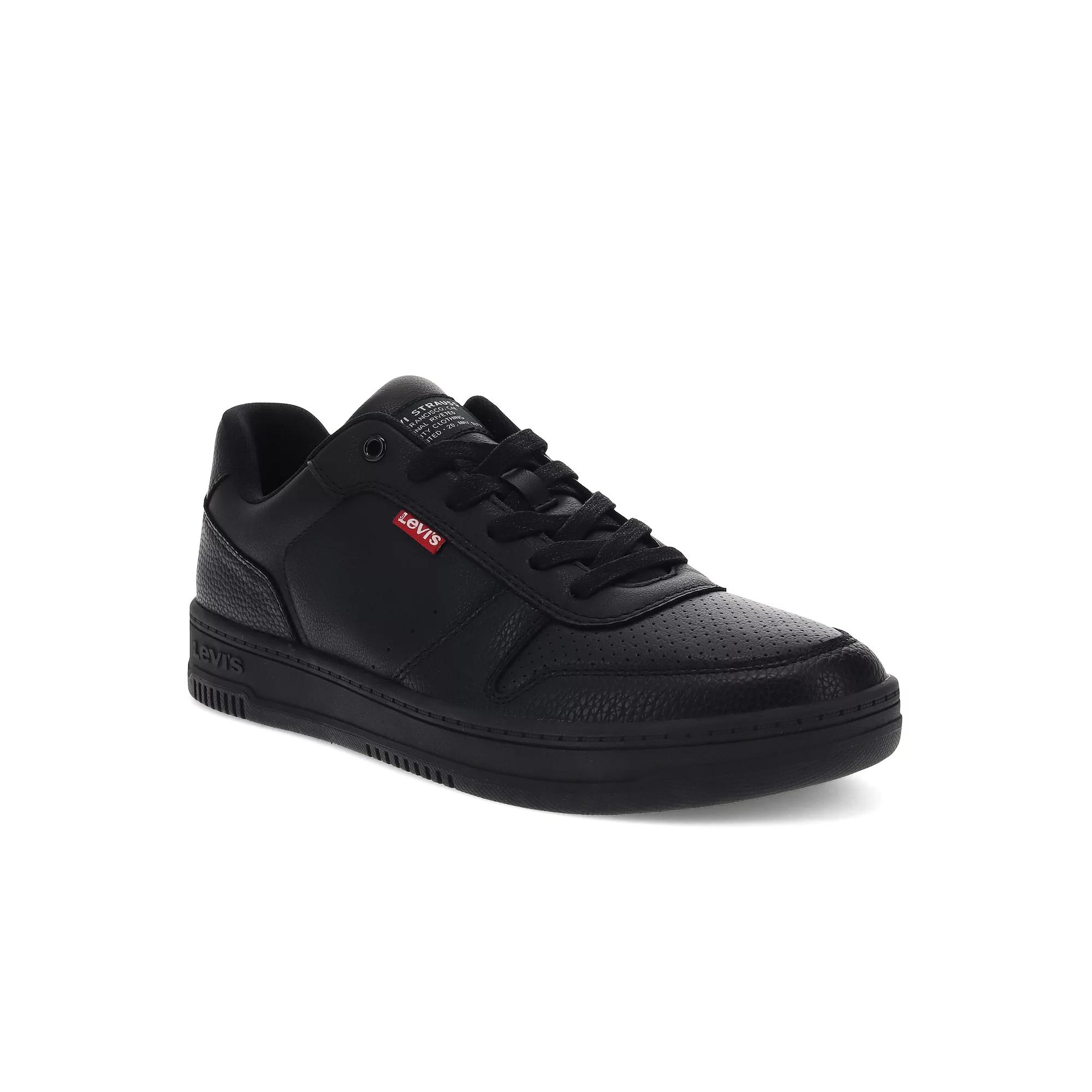Levi's® Drive Men's Low-Top Sneakers, Size: 12, Blackmono Product Image