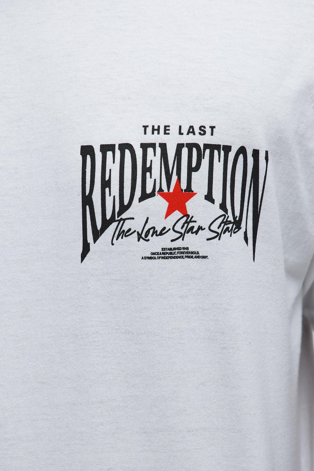 The Last Redemption Short Sleeve Tee - White Male Product Image