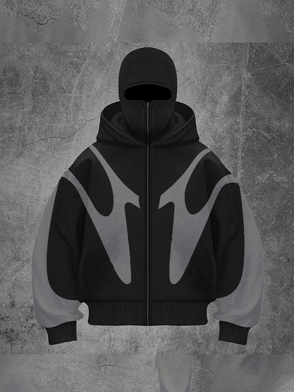 Men's Street Color Oversized Hoodie Product Image