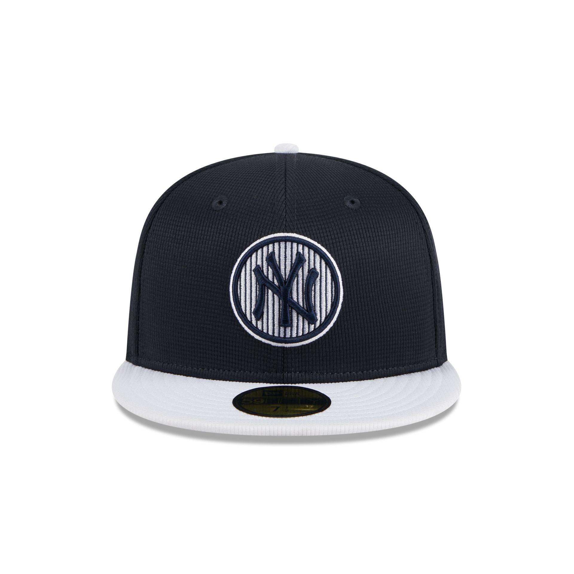 New York Yankees 2025 Batting Practice Gray Kids 59FIFTY Fitted Hat Kids Product Image