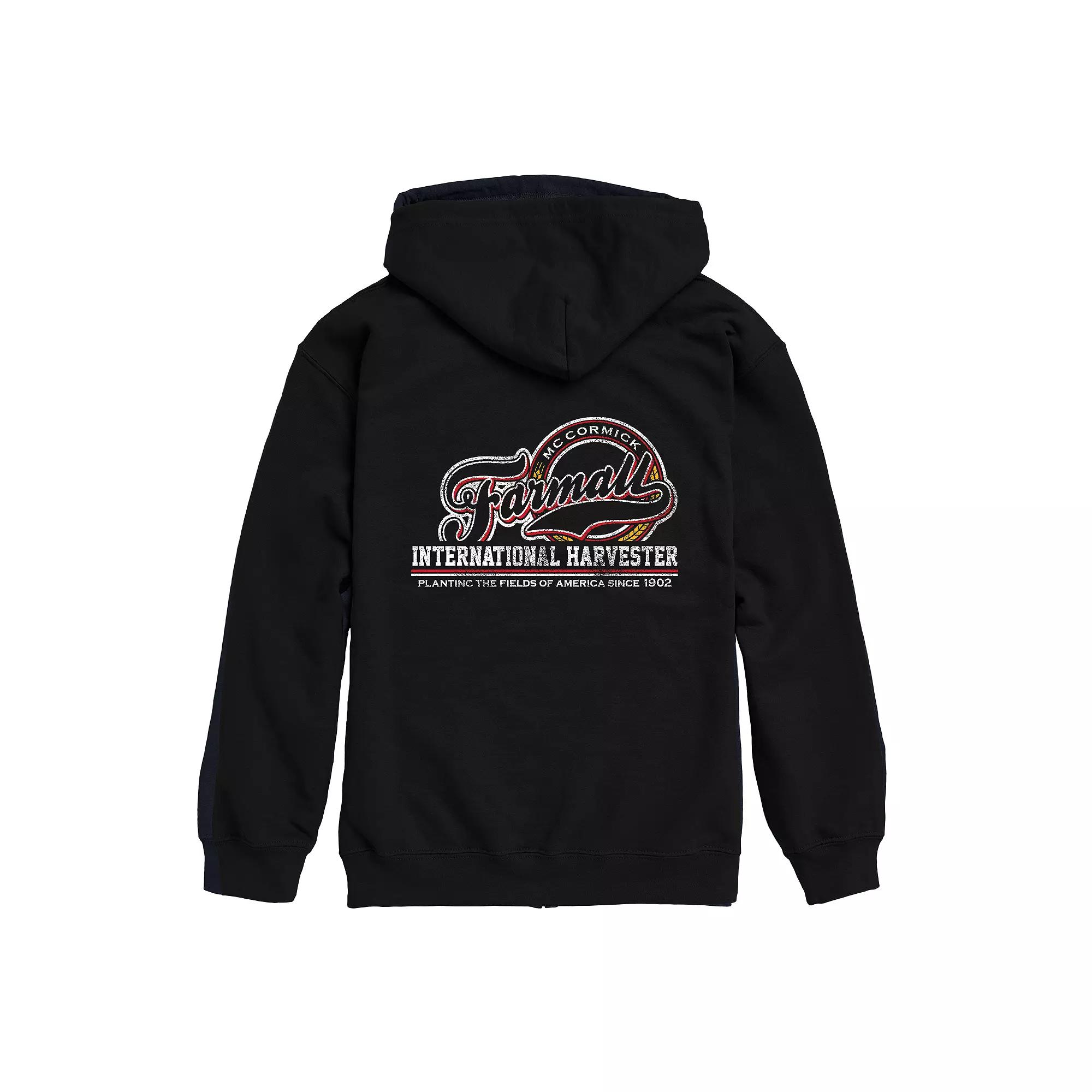 Men's Case IH Farmall Vintage Full Zip Hoodie,  Product Image