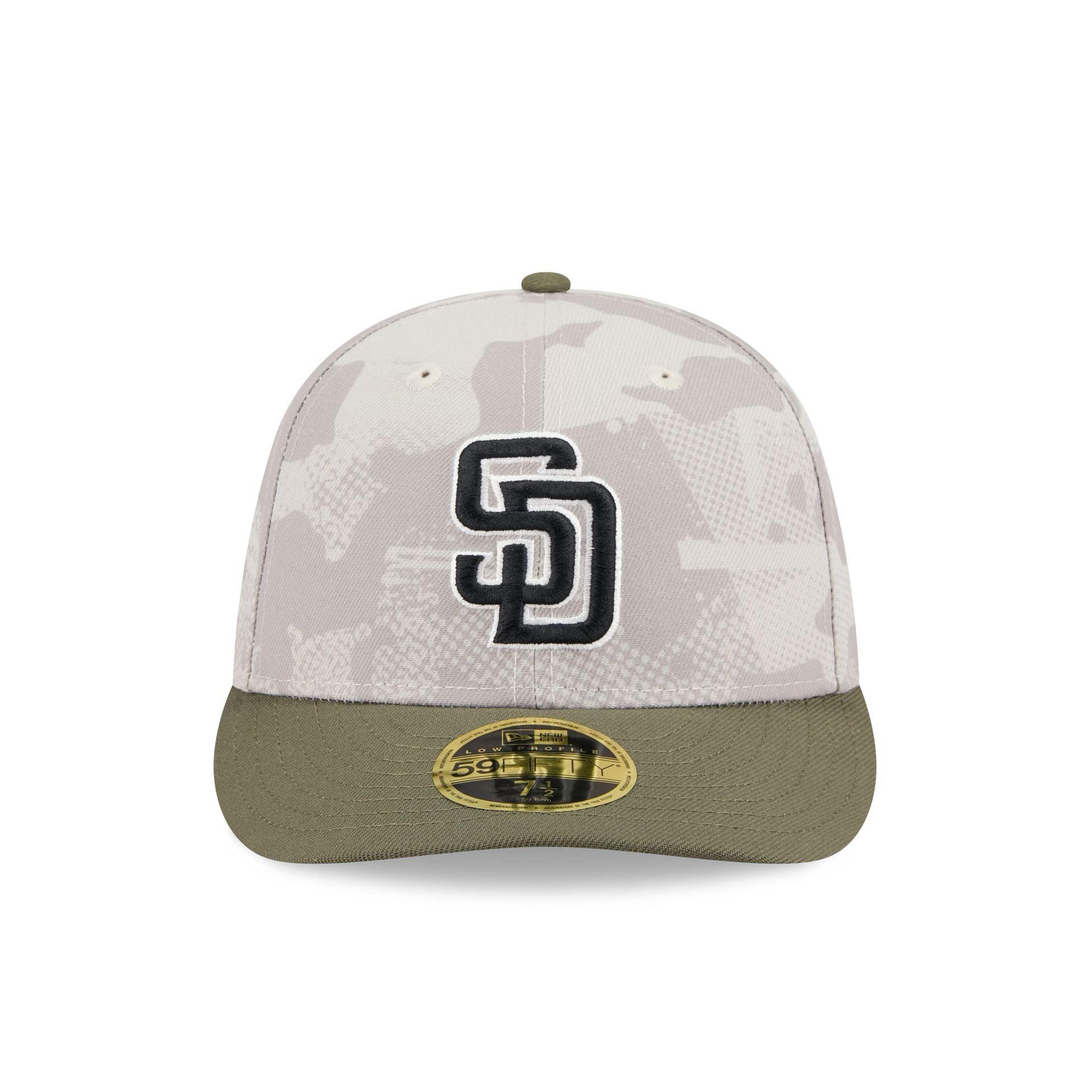 San Diego Padres Armed Forces Day 2025 Low Profile 59FIFTY Fitted Hat Male Product Image