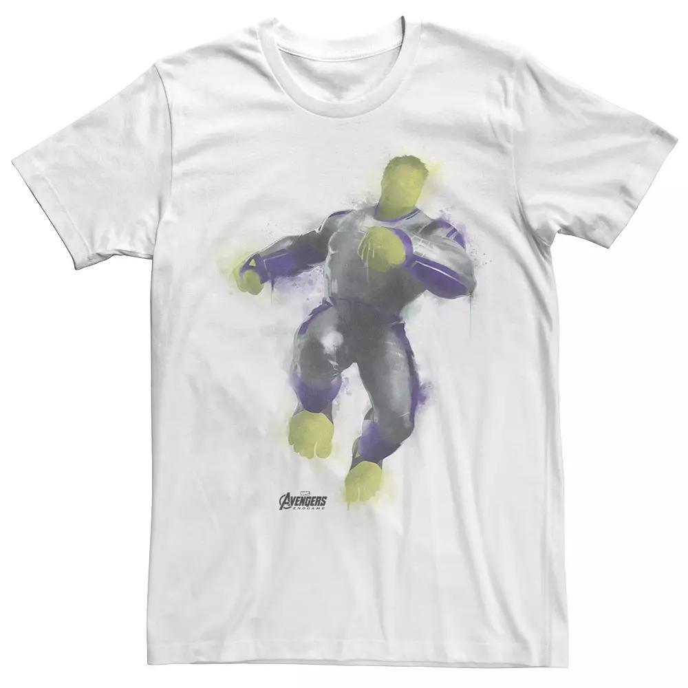 Men's Marvel Avengers Endgame Hulk Spray Paint Pose Graphic Tee,  Product Image