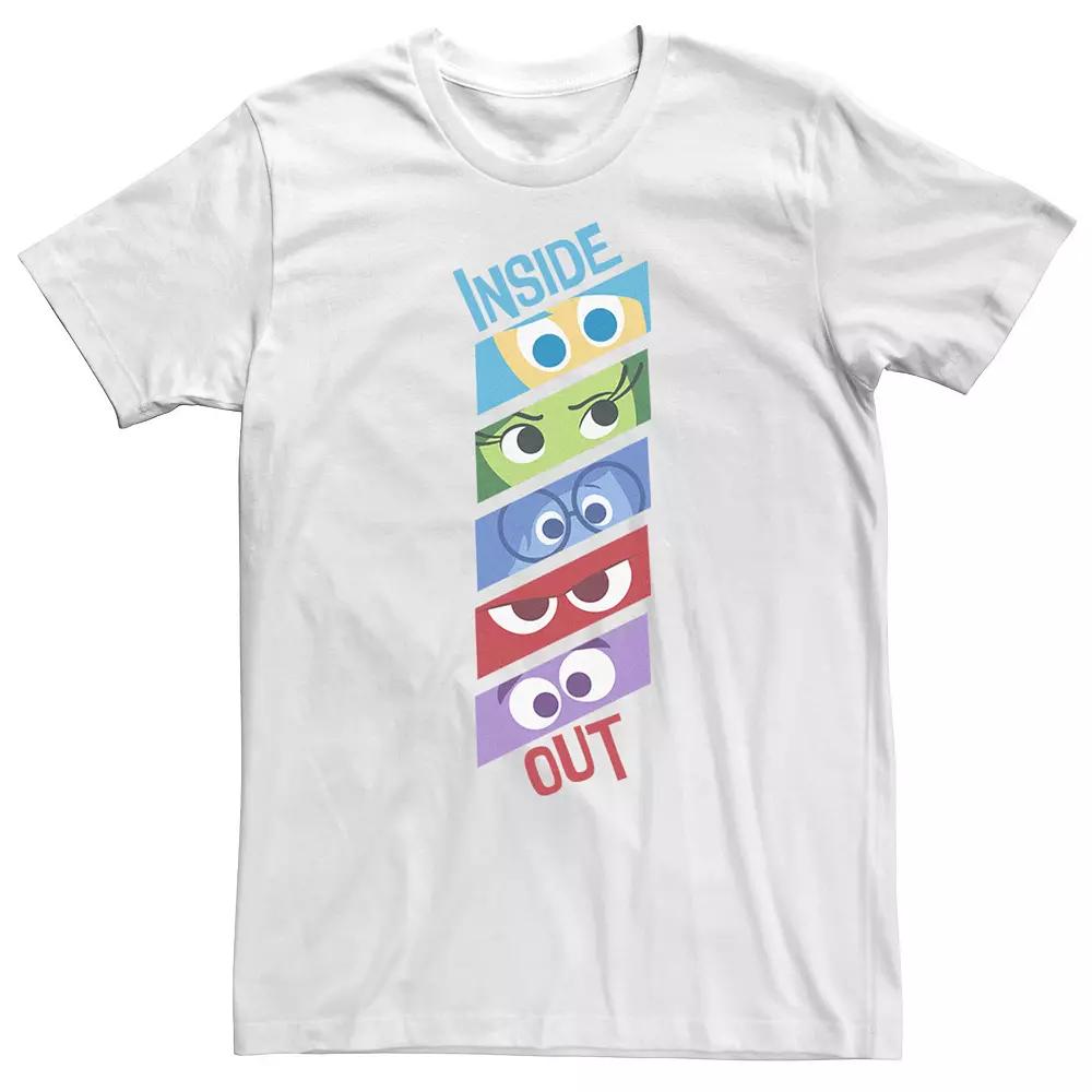 Big & Tall Disney / Pixar Inside Out Emotion Eyes Tee, Men's,  Product Image