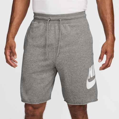 Nike Mens Nike Club Alumni FT Shorts - Mens Sail/Sail/Black Product Image