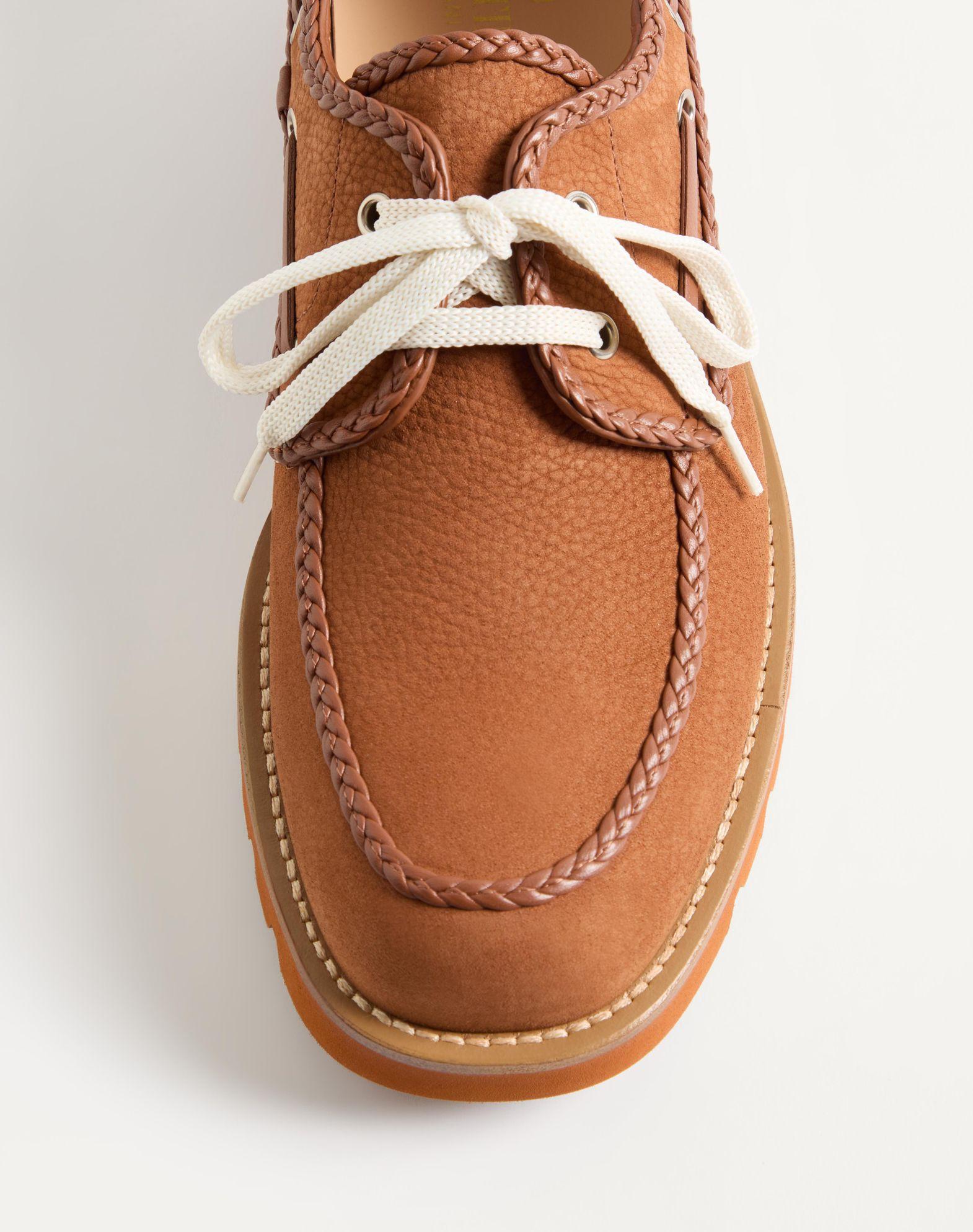 Palm Avenue Deerskin Suede Boat Shoe Product Image