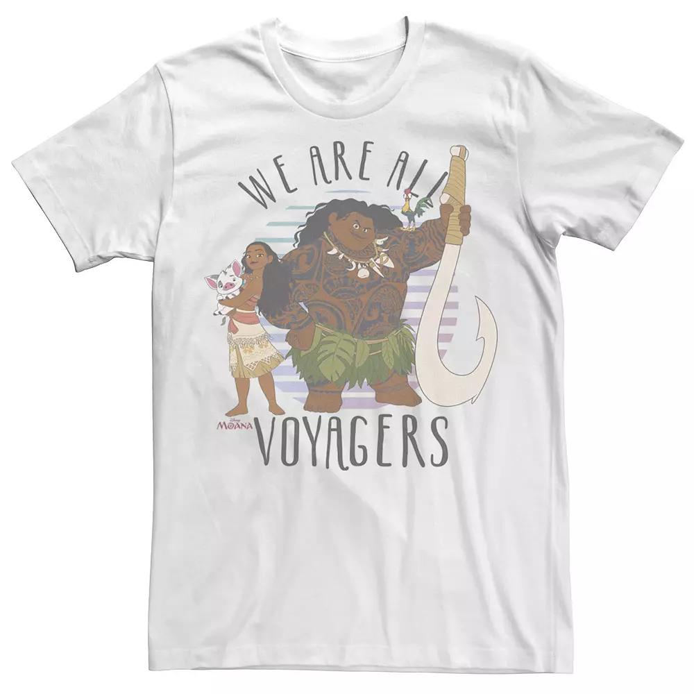 Men's Disney's Moana We Are All Voyagers Portrait Tee,  Product Image