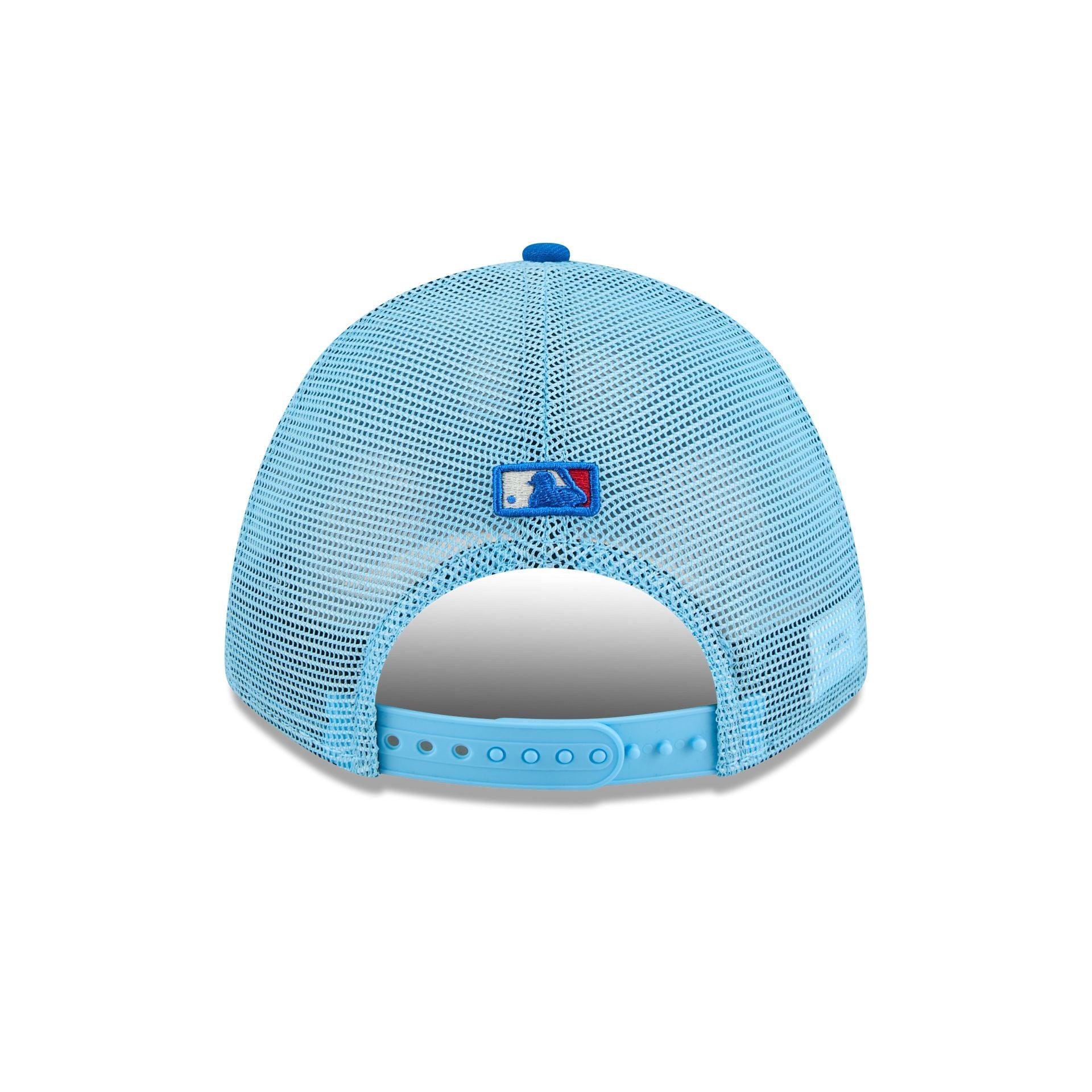 Texas Rangers Independence Day 2025 9FORTY M-Crown A-Frame Trucker Hat Male Product Image