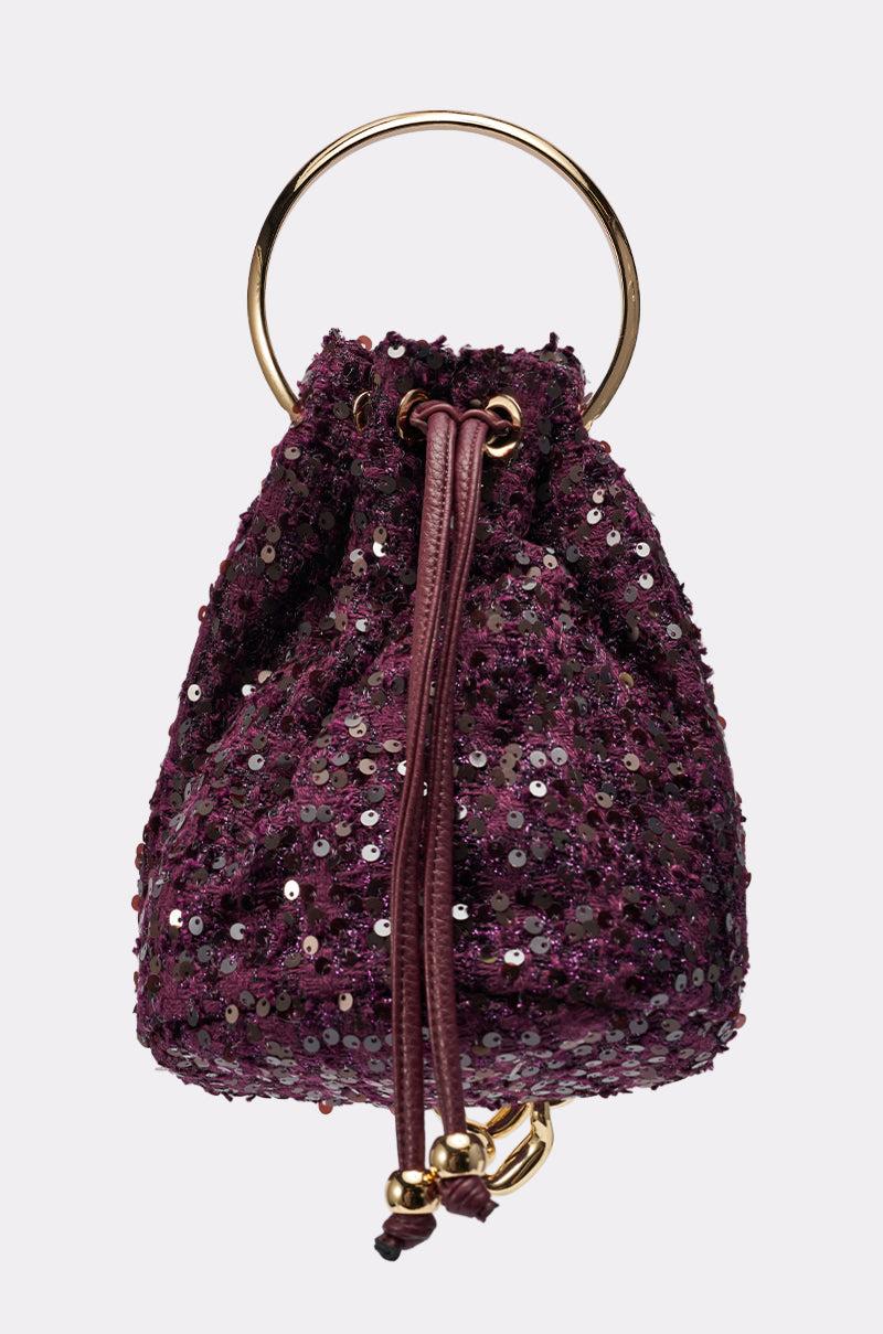 KARY TWEED BUCKET BAG Product Image