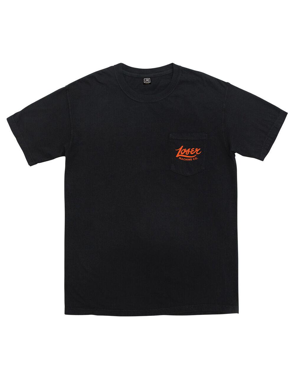 LOSER MACHINE Sawhorse Mens Pocket Tee - BLACK Product Image