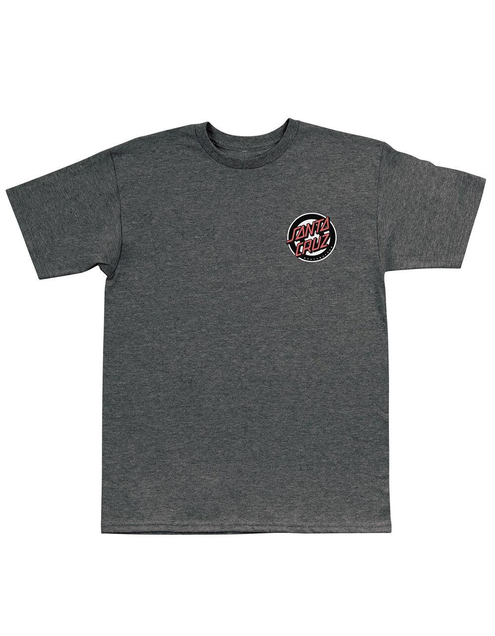 SANTA CRUZ Roskopp Screaming Target Mens Tee - HEATHER GRAY Product Image