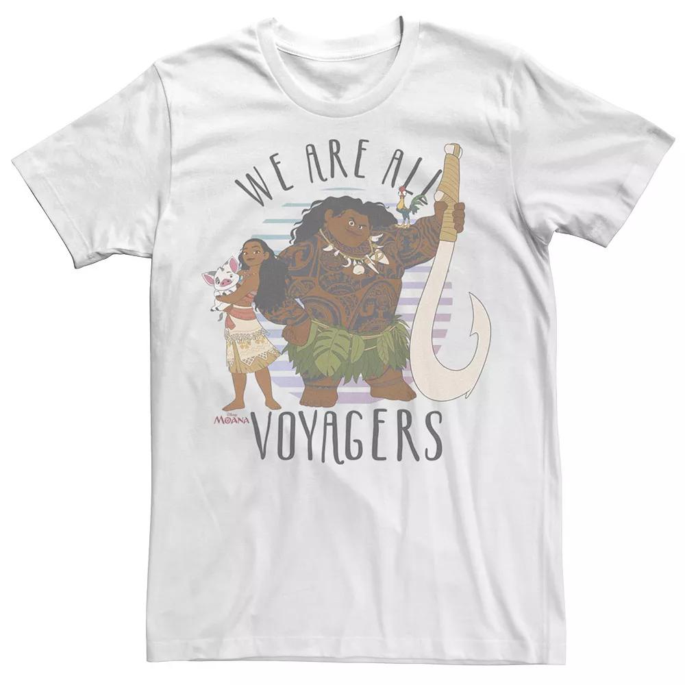 Men's Disney's Moana We Are All Voyagers Portrait Tee,  Product Image