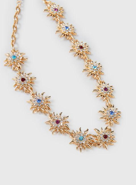 Carlisha Necklace Gold Product Image