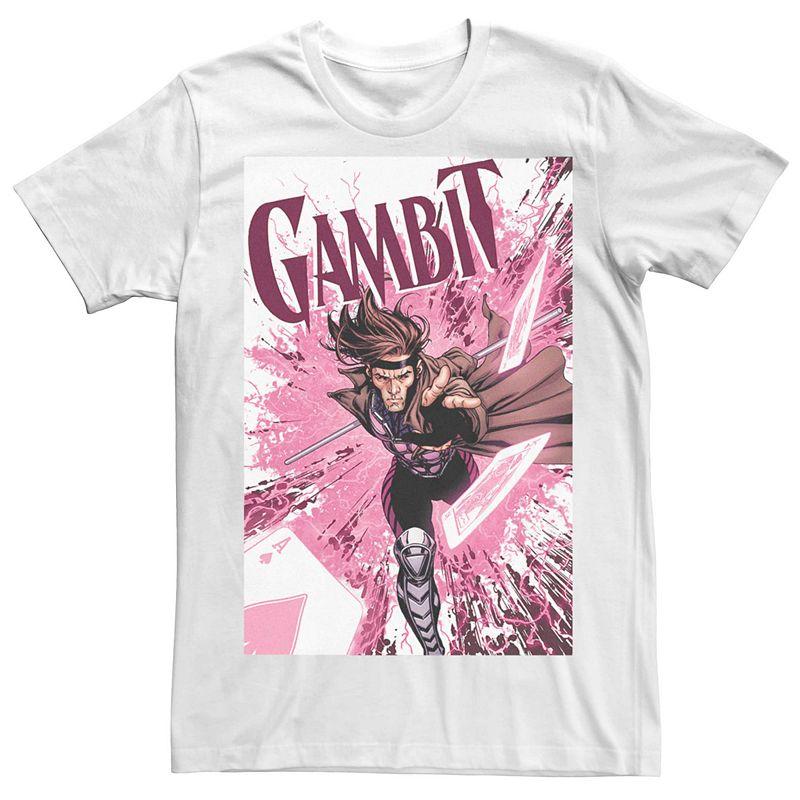 Men's X-Men Gambit Graphic Tee, Size: Medium, White Product Image
