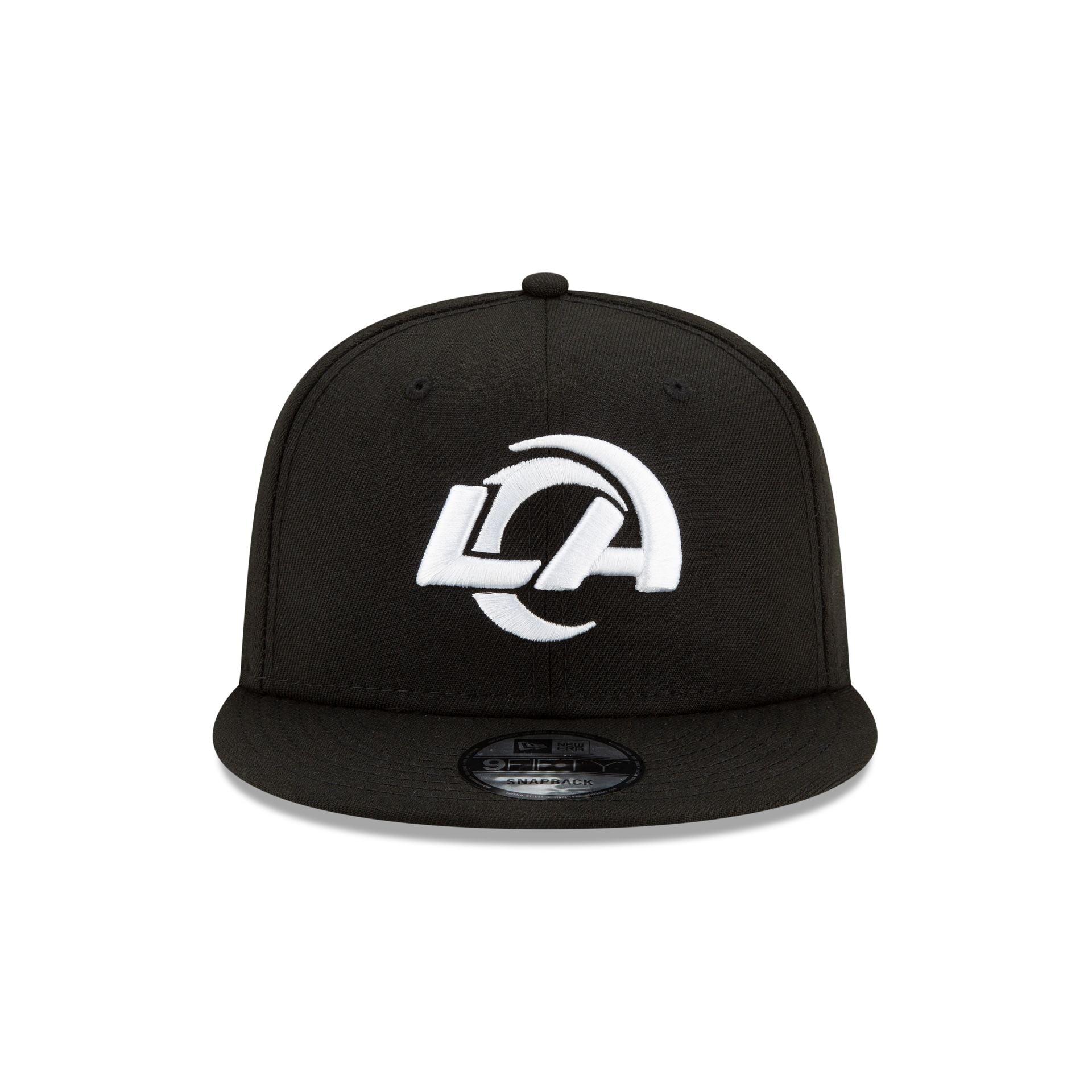 Los Angeles Rams Basic Black & White 9FIFTY Snapback Male Product Image