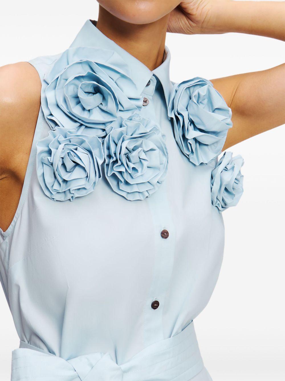 floral appliqué maxi dress Product Image