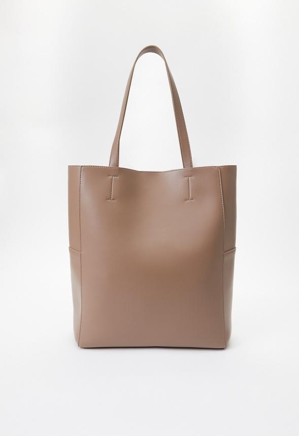 JustFab Margaux Platform Loafer Pump Womens Black/ White Size 8.5 Product Image