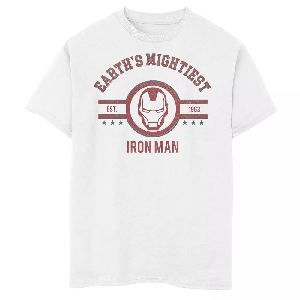 Boys 8-20 Marvel Avengers Earth's Mightiest Iron Man Logo Graphic Tee, Boy's,  Product Image