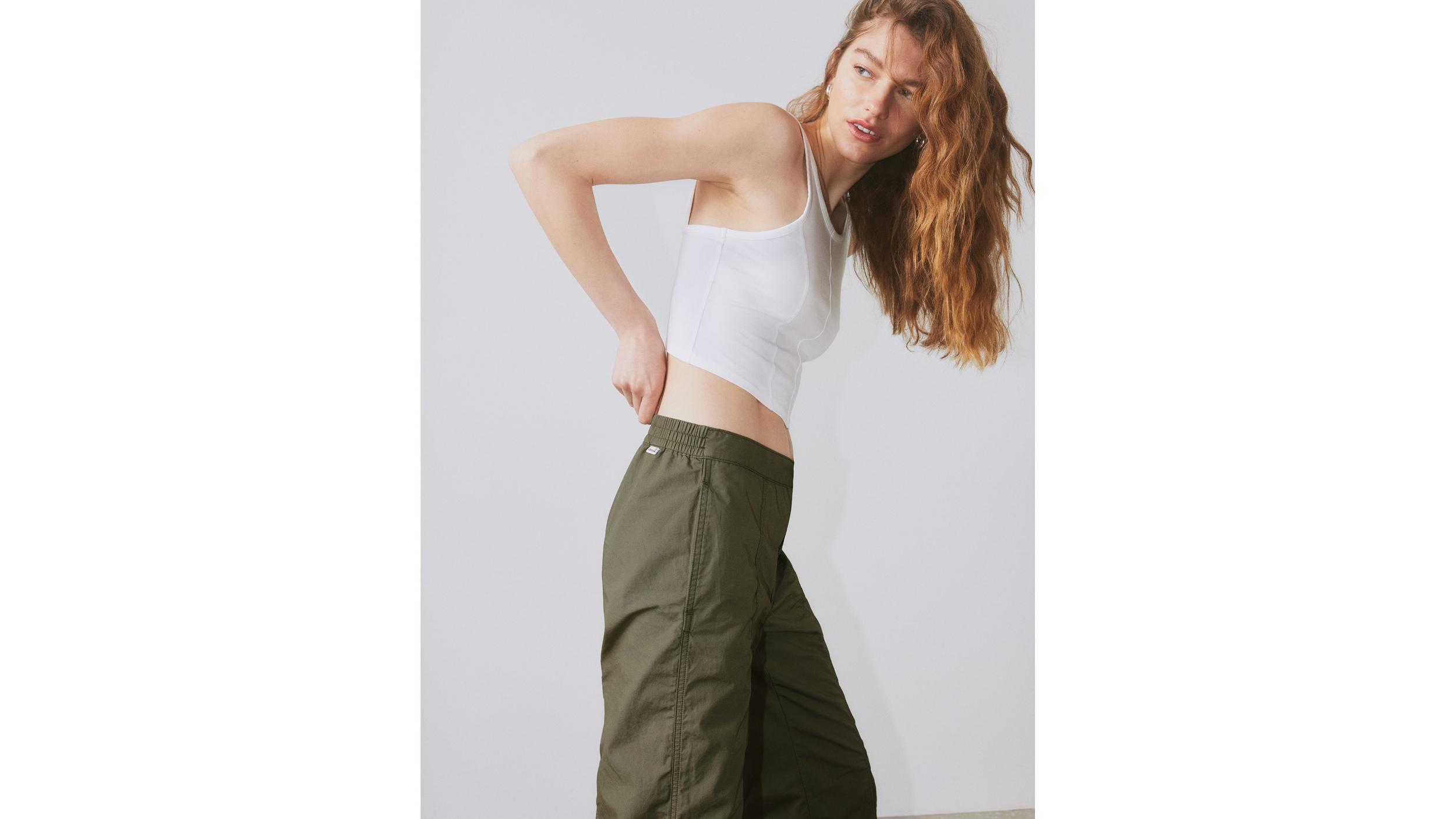 Baggy Parachute Women's Pants Product Image