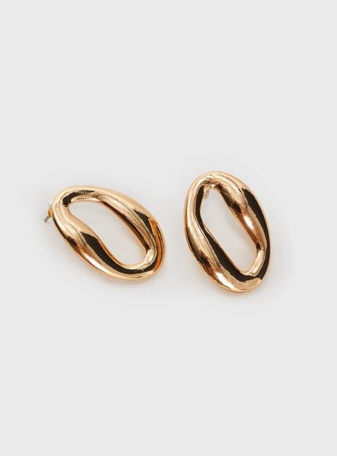 Tindray Earrings Gold Product Image