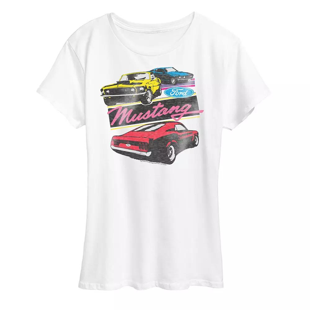 Women's Ford Mustangs Graphic Tee,  Product Image