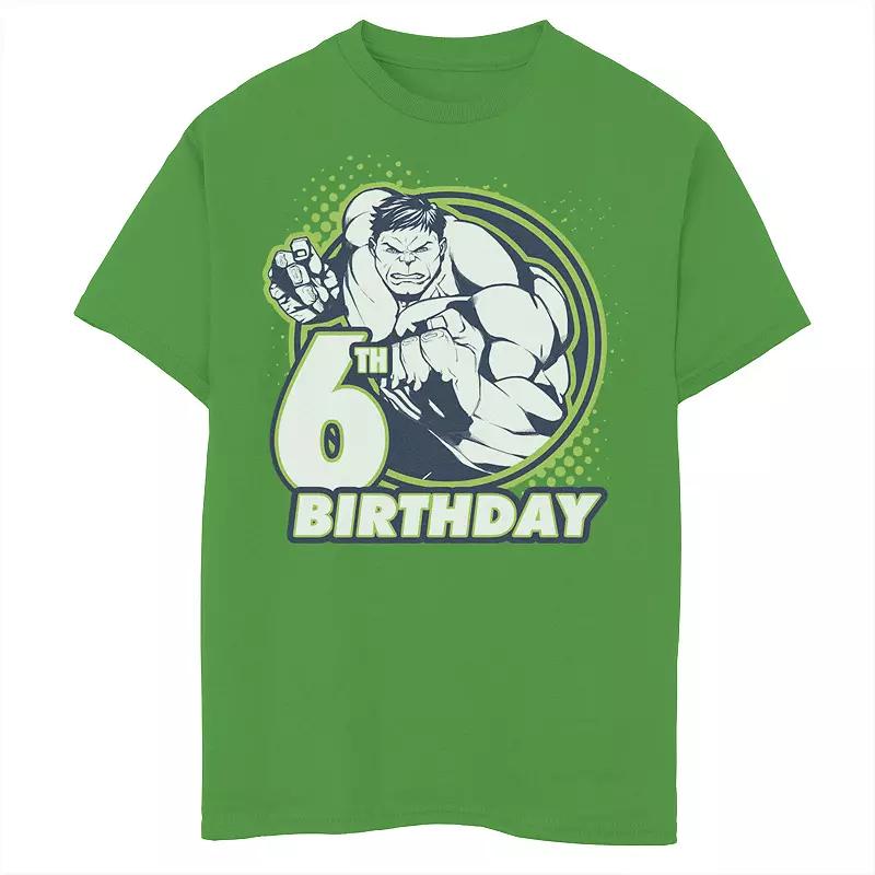 Boys 8-20 Marvel Avengers Hulk 2nd Birthday Badge Graphic Tee, Boy's,  Product Image
