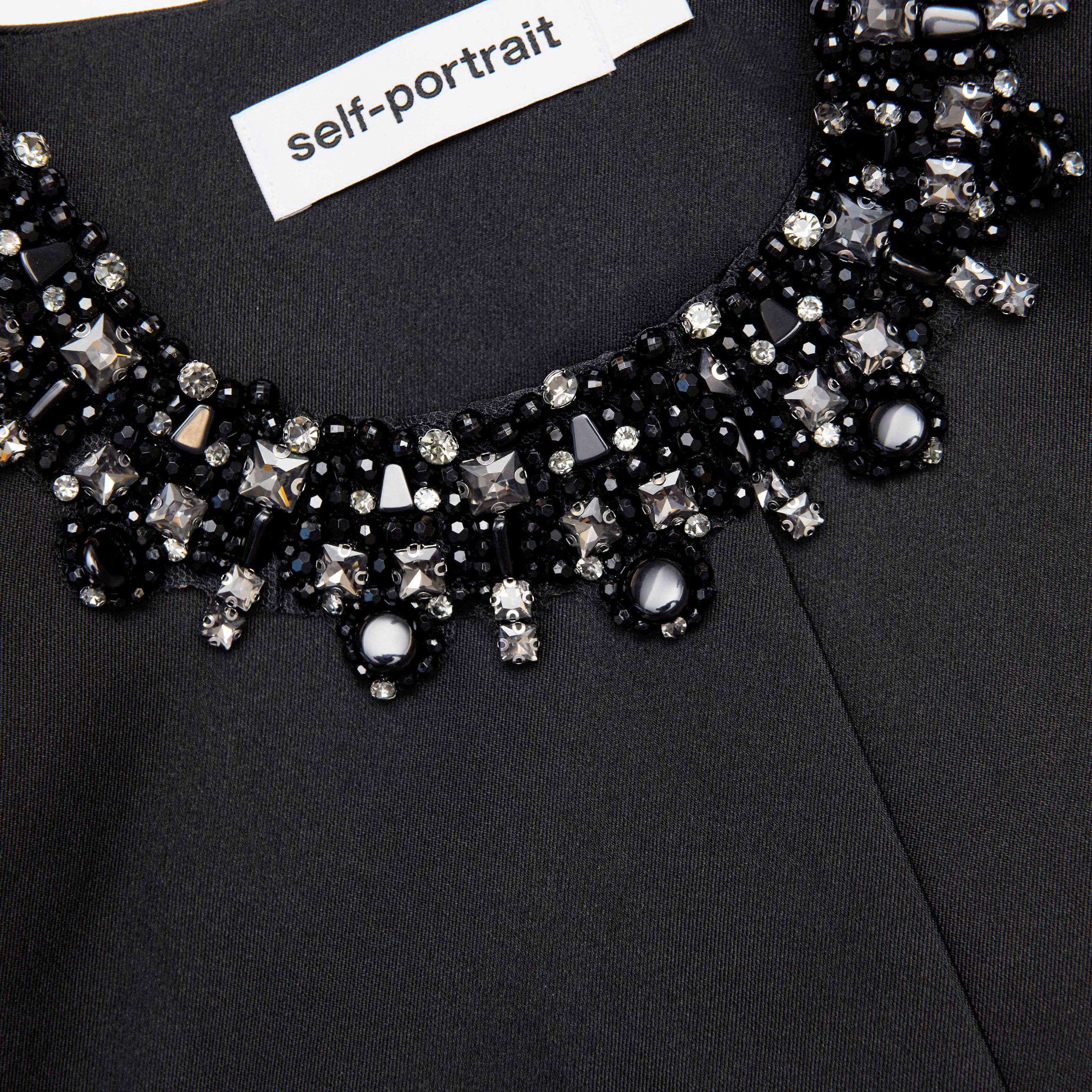 Black Leather Mini Skirt Product Image