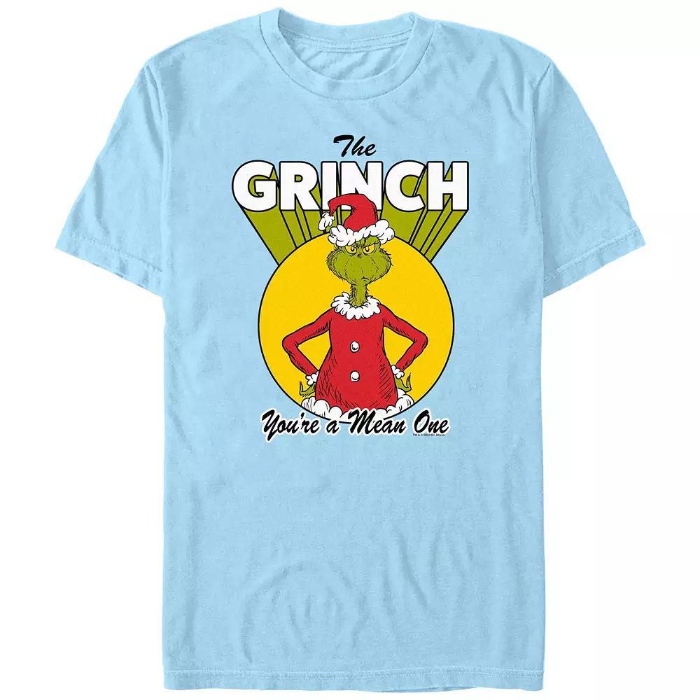 Men's Dr. Seuss The Grinch You're A Mean One Graphic Tee,  Product Image