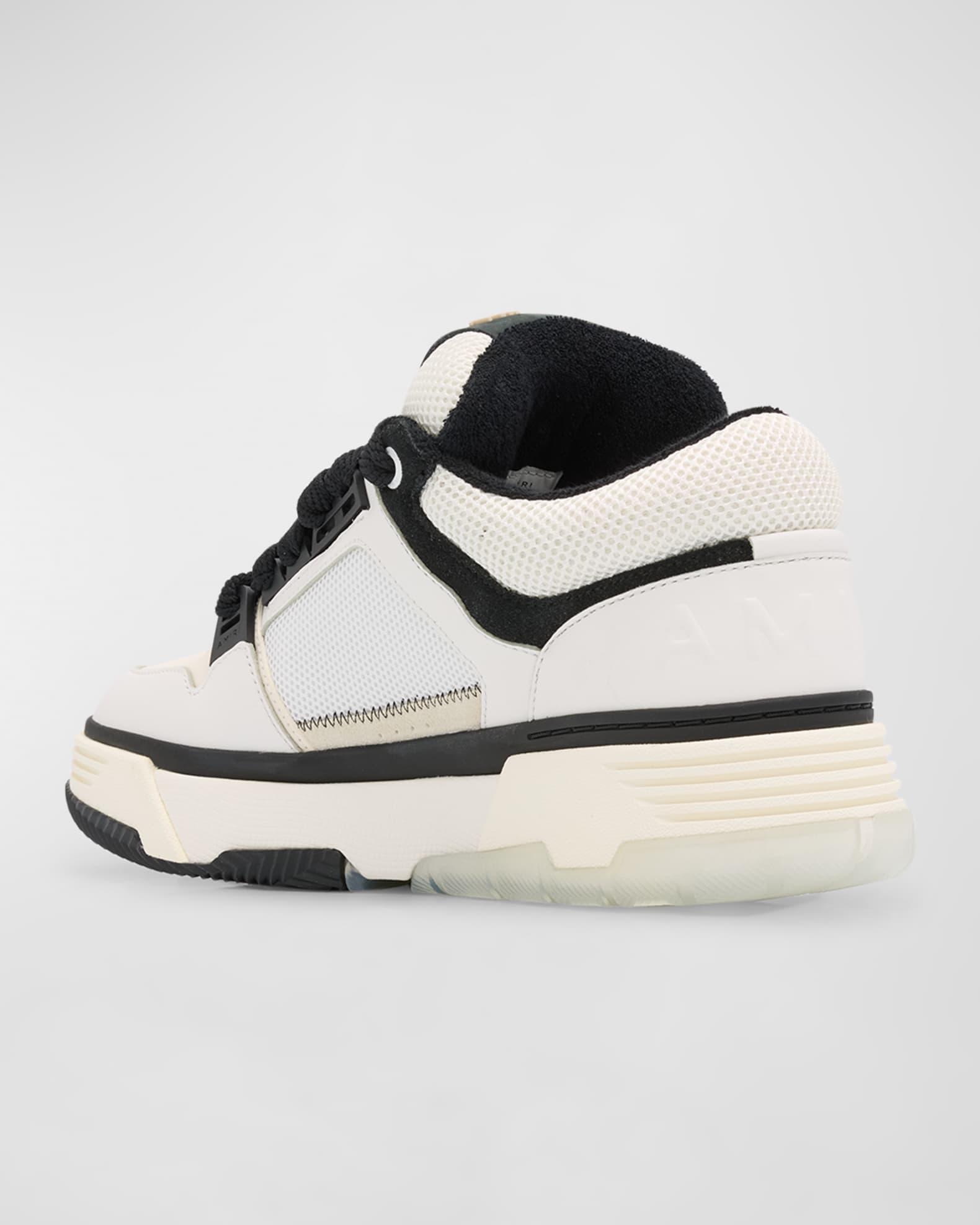 Men's MA-1 Leather & Mesh Low-Top Sneakers  Product Image