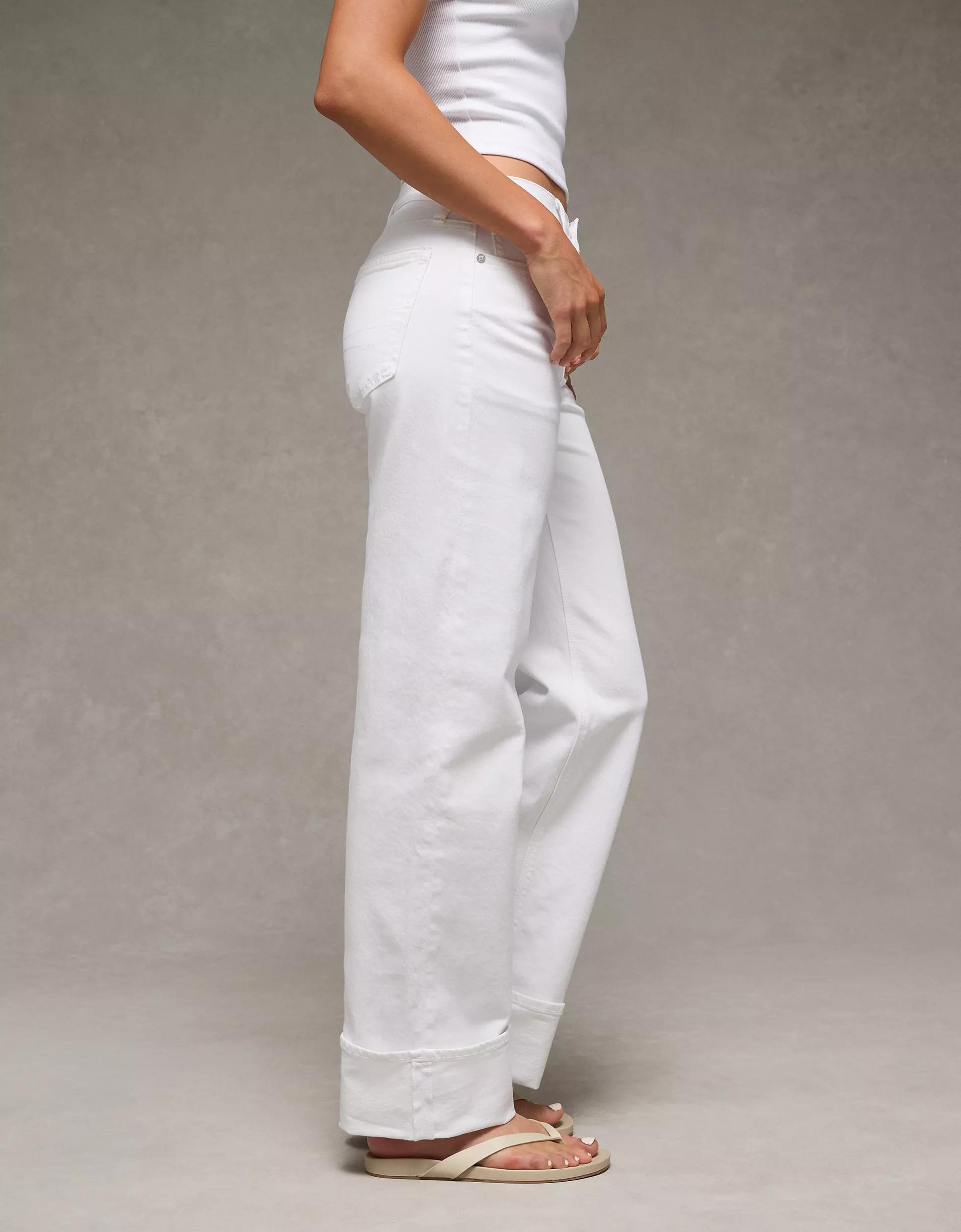 AE Stretch High-Waisted Stovepipe Jean Product Image